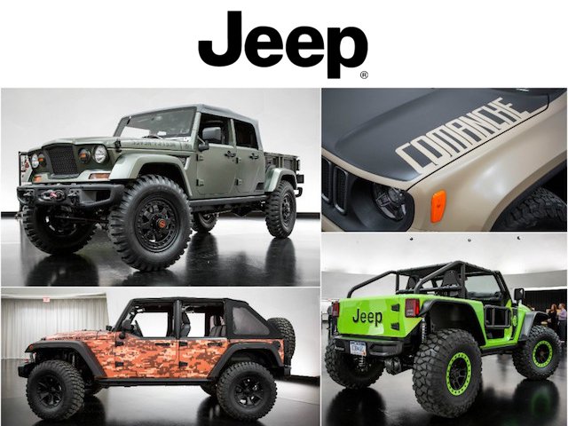 Jeep & Mopar Unveil 7 Concepts For Easter Jeep Safari - SunCruiser